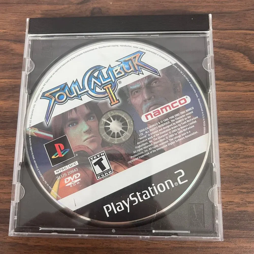 PlayStation PS2 4 Mixed Video Game Lot SOCOM 3 Civil War SoulCalibur II Casino